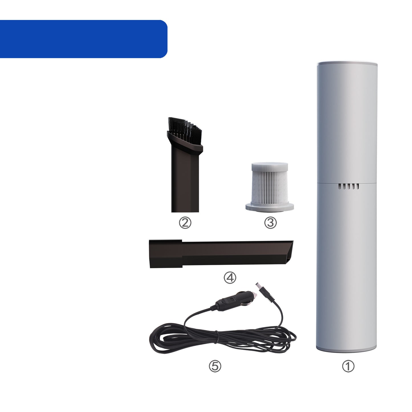 Car Vacuum Cleaner Wireless Charging Portable Mini