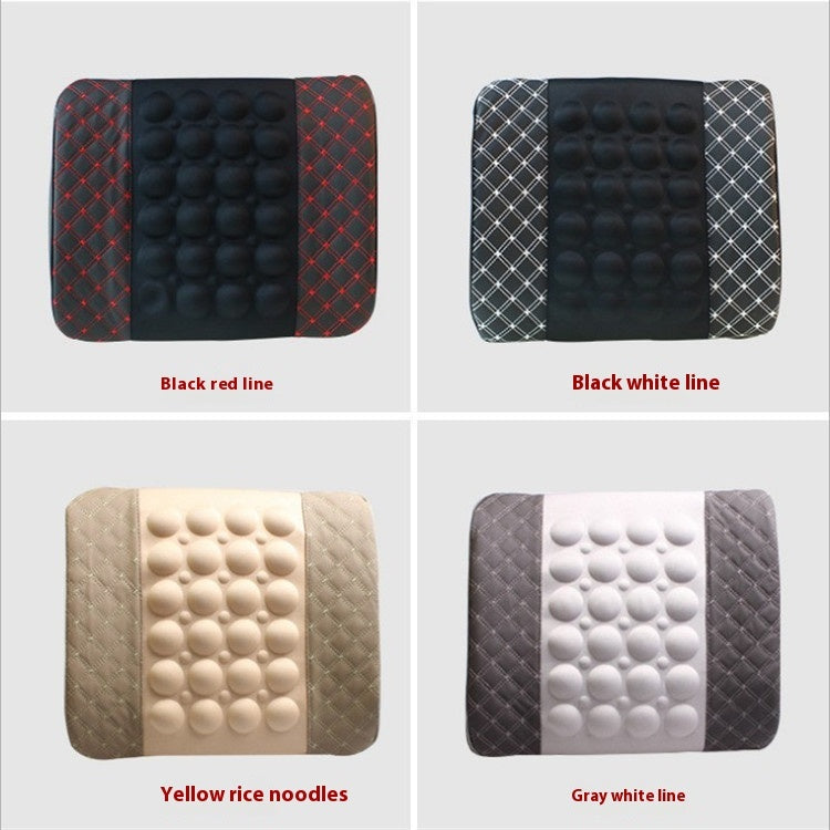 Car Electric Massage Lumbar Support Pillow Interior Decoration Supplies