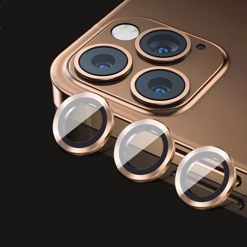 Mobile phone camera protection ring