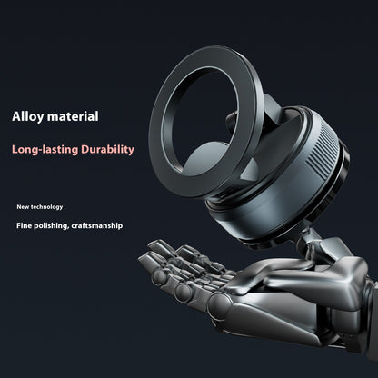 Magnetic Car Navigation Phone Holder Vacuum Sucker