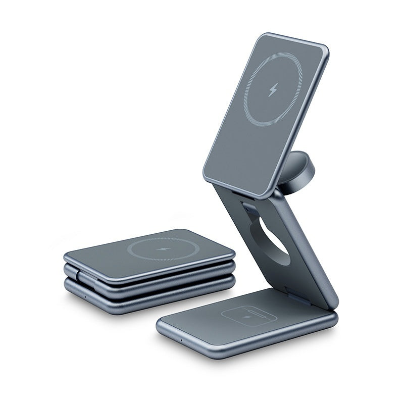 Portable Three-in-one Folding Wireless Charger