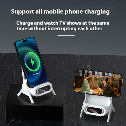 Wireless Charger Horizontal And Vertical Sound Amplifier Automatic Induction