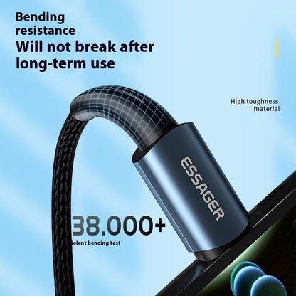 PD100W Fast Charge Data Cable For Mobile Phone Tablet Typec Fast Charging