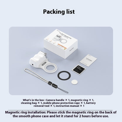 Magnetic Photography Handle Wireless Bluetooth Camera Aid