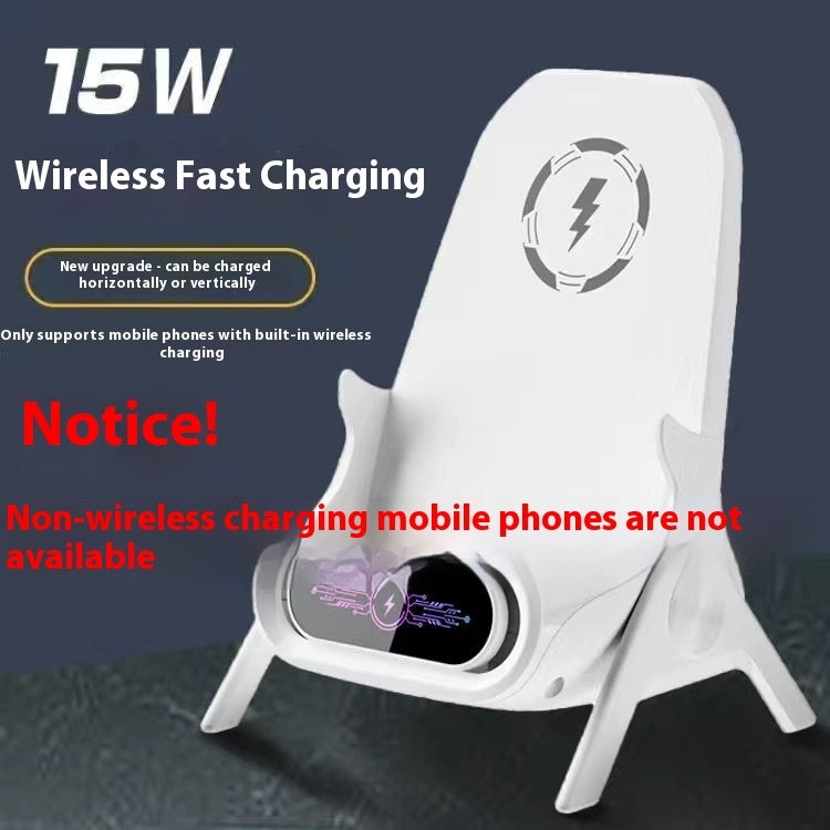 Wireless Charger Horizontal And Vertical Sound Amplifier Automatic Induction