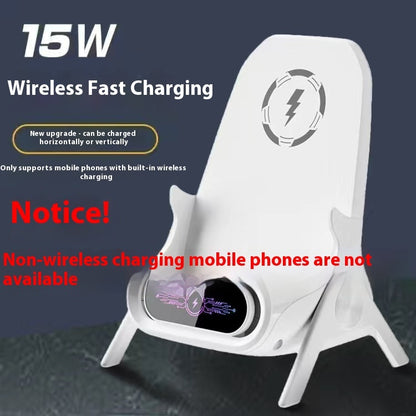 Wireless Charger Horizontal And Vertical Sound Amplifier Automatic Induction