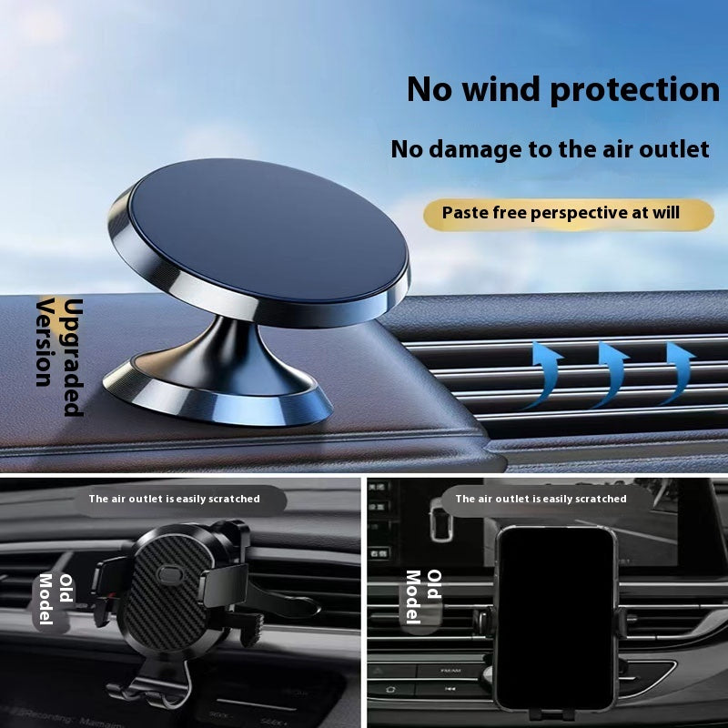 Car Phone Holder Universal Strong Magnetic Force Metal