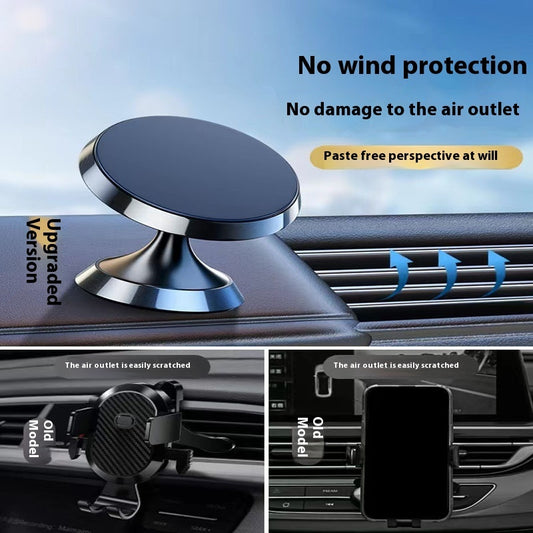 Car Phone Holder Universal Strong Magnetic Force Metal