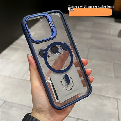 16 Lens Invisible Bracket Phone Case Magnetic Suction