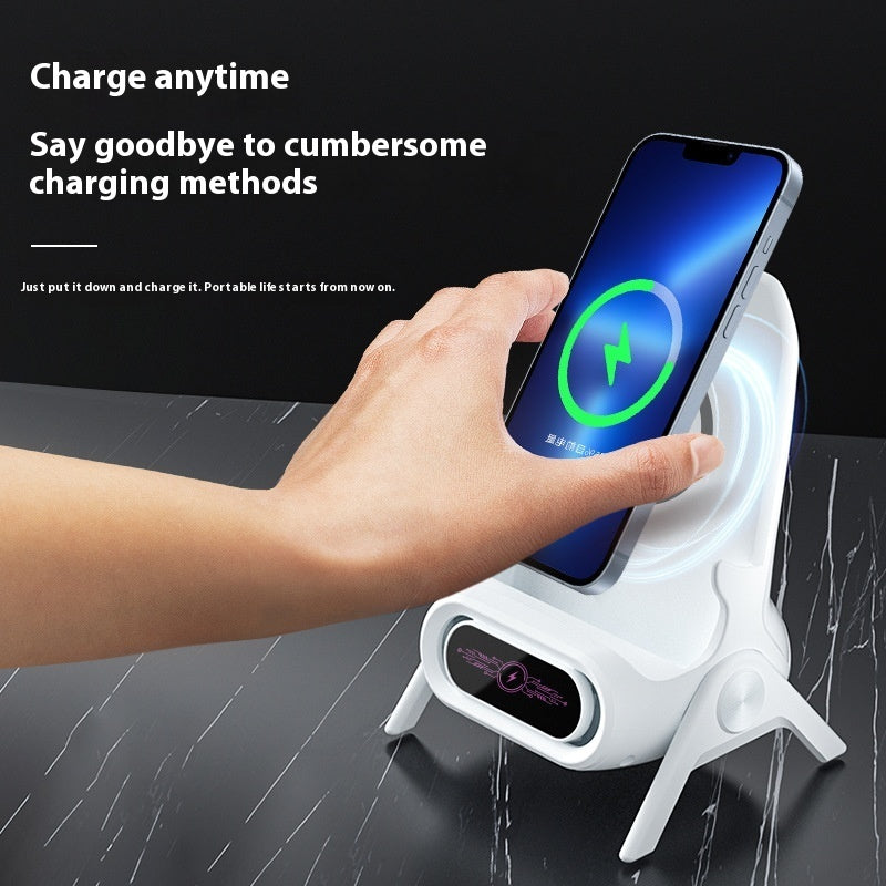 Wireless Charger Horizontal And Vertical Sound Amplifier Automatic Induction