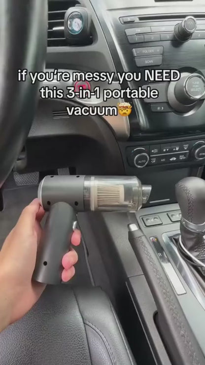 Household Wireless Rechargeable Wet And Dry Mini Vacuum Cleaner